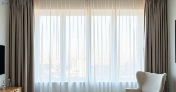 Freshly steam cleaned curtains in abbotsbury-nsw QLD